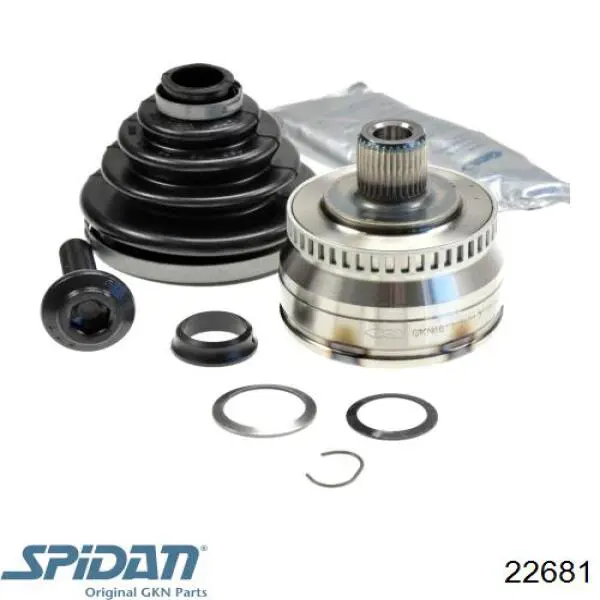 Junta homocinética externa dianteira GKN-Spidan 22681 preço, a partir de 77,97 USD
