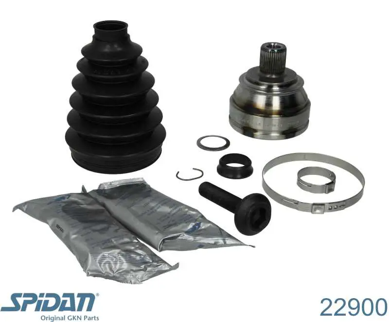 Junta homocinética externa dianteira GKN-Spidan 22900 preço, a partir de 52,50 USD