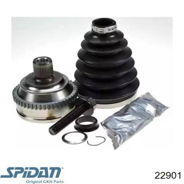 Junta homocinética externa dianteira GKN-Spidan 22901 preço, a partir de 113,77 USD