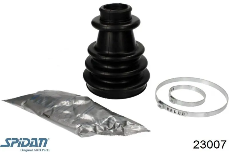 Bota de proteção externa de junta homocinética do semieixo dianteiro GKN-Spidan 23007 preço, a partir de 5,81 USD