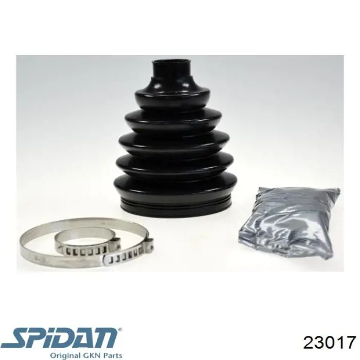 Bota de proteção externa de junta homocinética do semieixo dianteiro GKN-Spidan 23017 preço, a partir de 13,96 USD