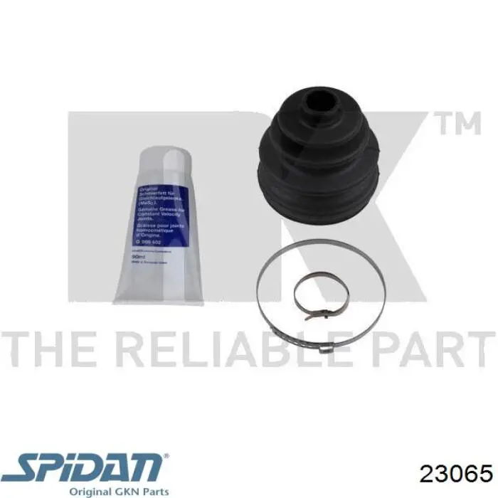 Compre 23065 GKN-Spidan Bota de proteção externa de junta homocinética do semieixo dianteiro