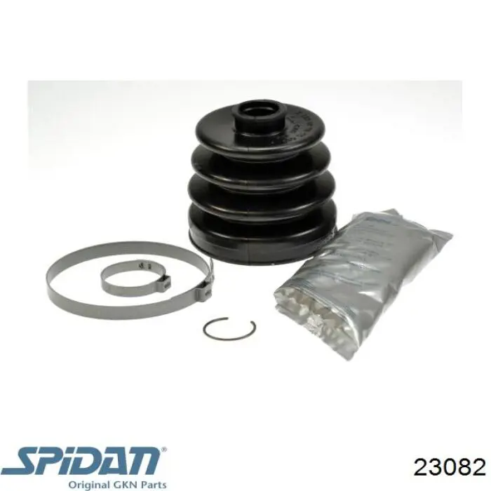 Bota de proteção externa de junta homocinética do semieixo dianteiro GKN-Spidan 23082 preço, a partir de 12,84 USD