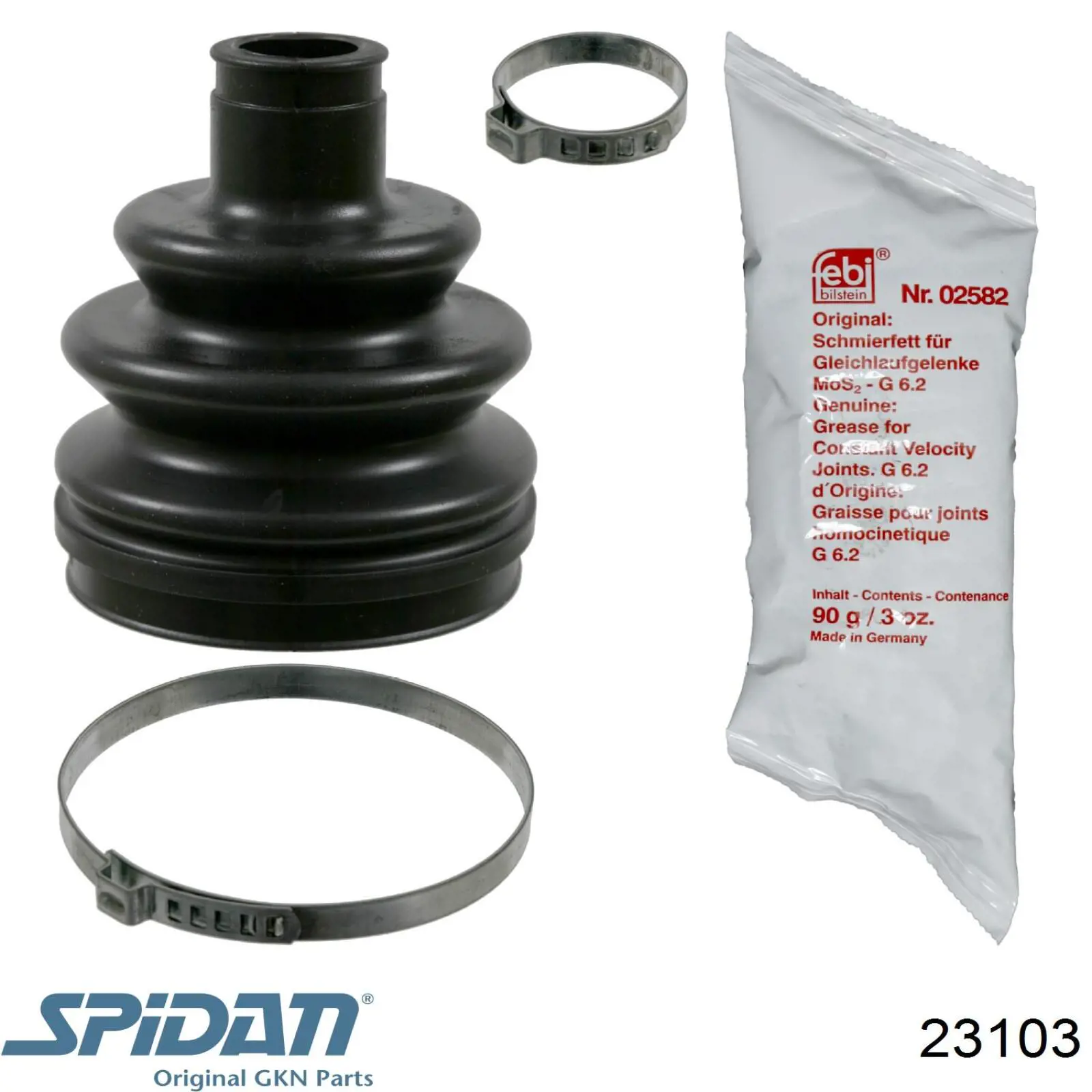 Compre 23103 GKN-Spidan Bota de proteção externa de junta homocinética do semieixo dianteiro