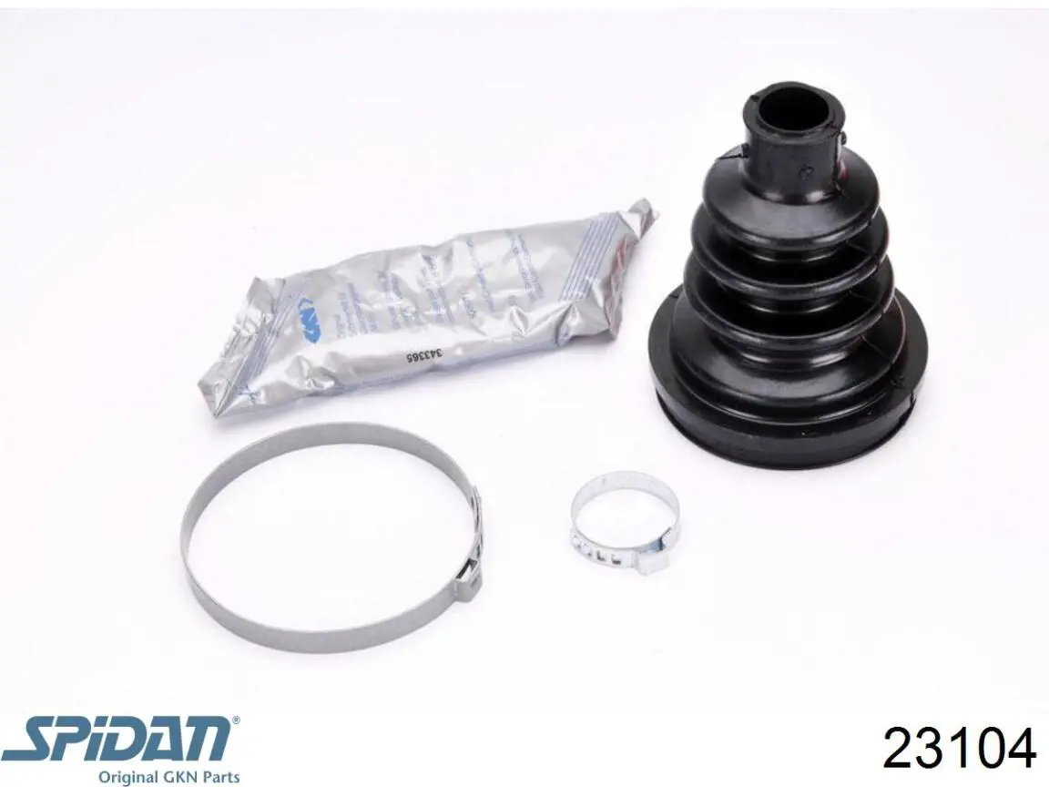 Bota de proteção interna de junta homocinética do semieixo dianteiro GKN-Spidan 23104 preço, a partir de 5,19 USD