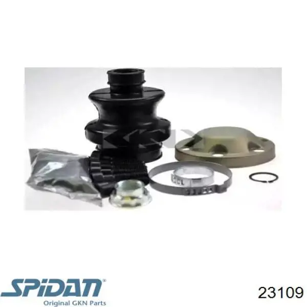 Bota de proteção interna de junta homocinética do semieixo dianteiro GKN-Spidan 23109 preço, a partir de 7,74 USD