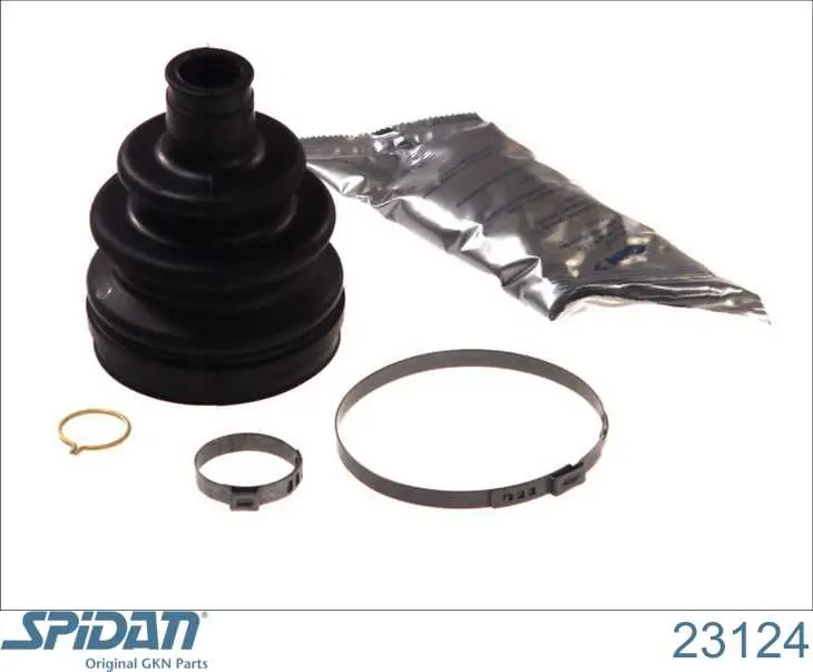 Bota de proteção externa de junta homocinética do semieixo dianteiro GKN-Spidan 23124 preço, a partir de 7,12 USD