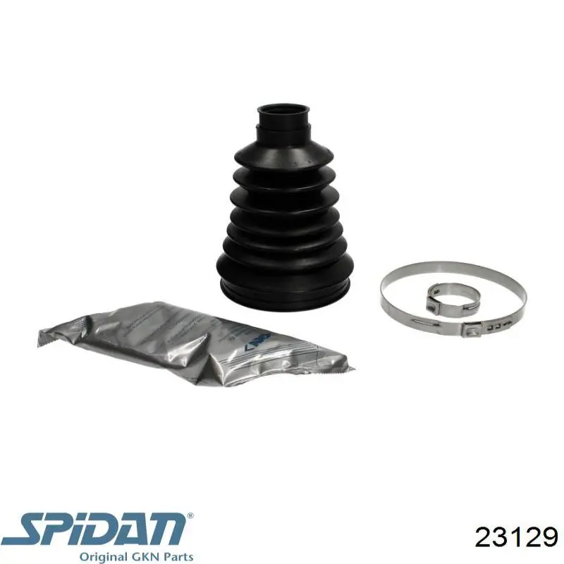 Bota de proteção externa de junta homocinética do semieixo dianteiro GKN-Spidan 23129 preço, a partir de 11,84 USD