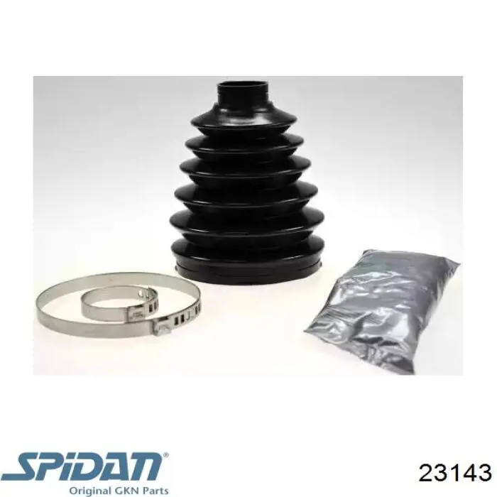 Bota de proteção externa direita de junta homocinética GKN-Spidan 23143 preço, a partir de 17,89 USD