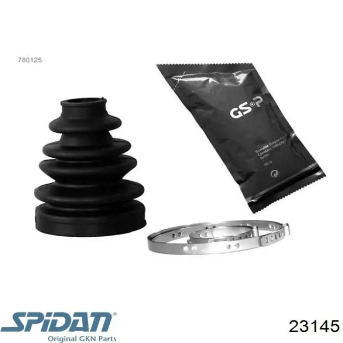 Compre 23145 GKN-Spidan Bota de proteção externa de junta homocinética do semieixo dianteiro