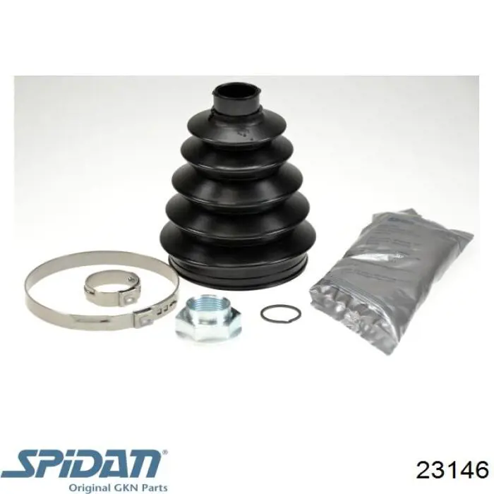 Bota de proteção externa de junta homocinética do semieixo dianteiro GKN-Spidan 23146 preço, a partir de 21,35 USD