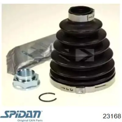 Bota de proteção externa de junta homocinética do semieixo dianteiro GKN-Spidan 23168 preço, a partir de 15,77 USD