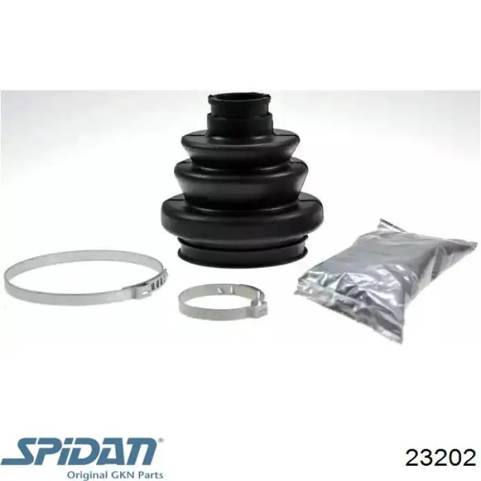 Bota de proteção interna de junta homocinética do semieixo dianteiro GKN-Spidan 23202 preço, a partir de 7,93 USD