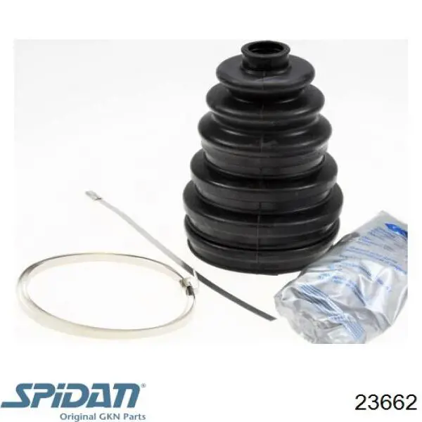 Compre 23662 GKN-Spidan Bota de proteção externa de junta homocinética do semieixo dianteiro