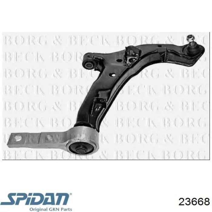 Compre 23668 GKN-Spidan Bota de proteção externa de junta homocinética do semieixo dianteiro
