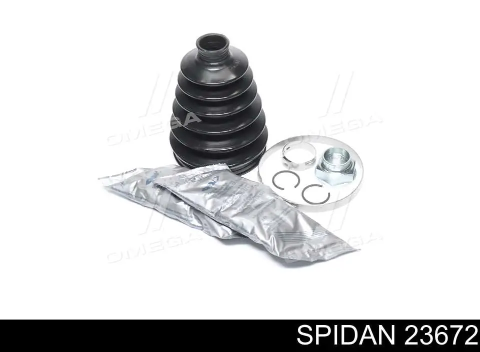 Bota de proteção externa de junta homocinética do semieixo dianteiro GKN-Spidan 23672 preço, a partir de 16,69 USD
