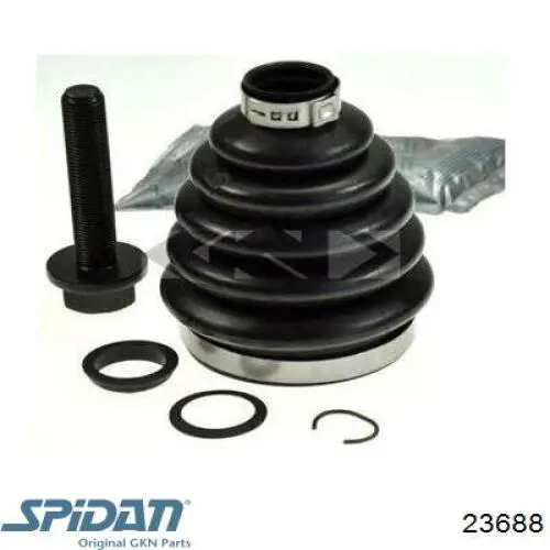 Compre 23688 GKN-Spidan Bota de proteção externa de junta homocinética do semieixo dianteiro