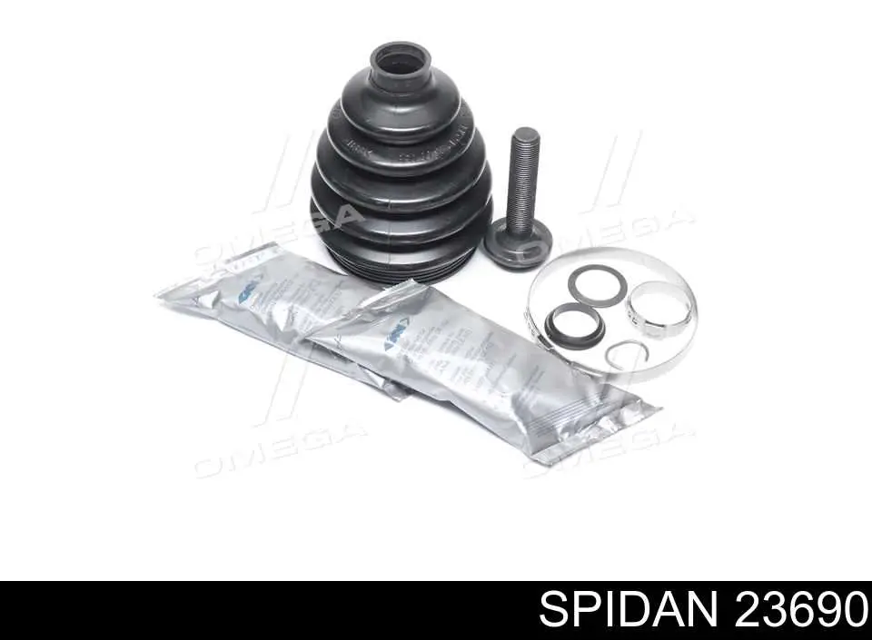 Bota de proteção externa de junta homocinética do semieixo traseiro GKN-Spidan 23690 preço, a partir de 10,18 USD