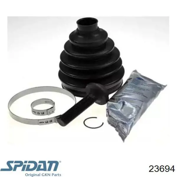 Bota de proteção externa de junta homocinética do semieixo dianteiro GKN-Spidan 23694 preço, a partir de 16,33 USD