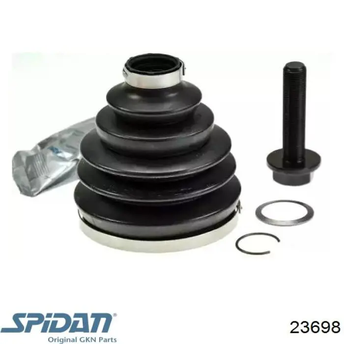 Bota de proteção externa de junta homocinética do semieixo dianteiro GKN-Spidan 23698 preço, a partir de 23,13 USD