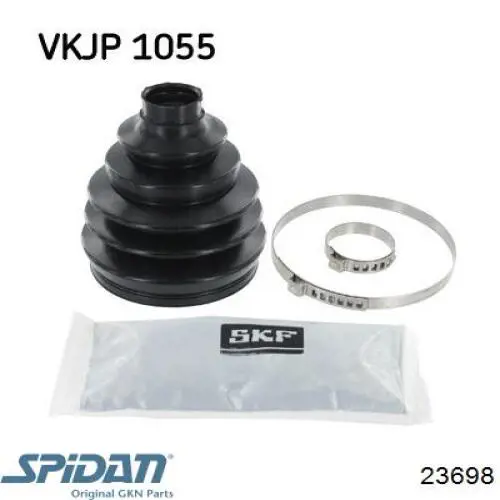 Compre 23698 GKN-Spidan Bota de proteção externa de junta homocinética do semieixo dianteiro
