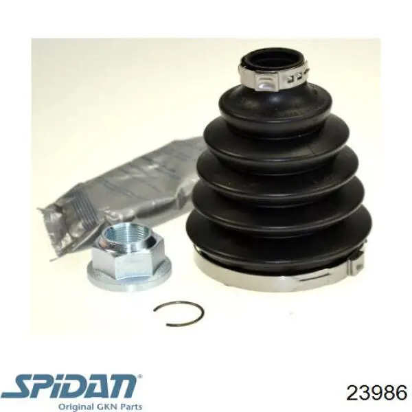 Bota de proteção externa de junta homocinética do semieixo dianteiro GKN-Spidan 23986 preço, a partir de 16,80 USD
