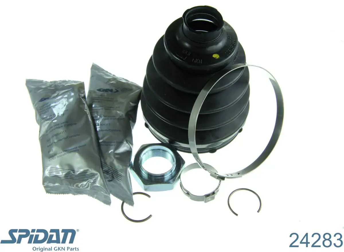 Bota de proteção externa de junta homocinética do semieixo dianteiro GKN-Spidan 24283 preço, a partir de 12,81 USD