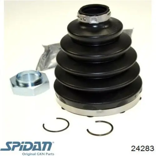 Compre 24283 GKN-Spidan Bota de proteção externa de junta homocinética do semieixo dianteiro