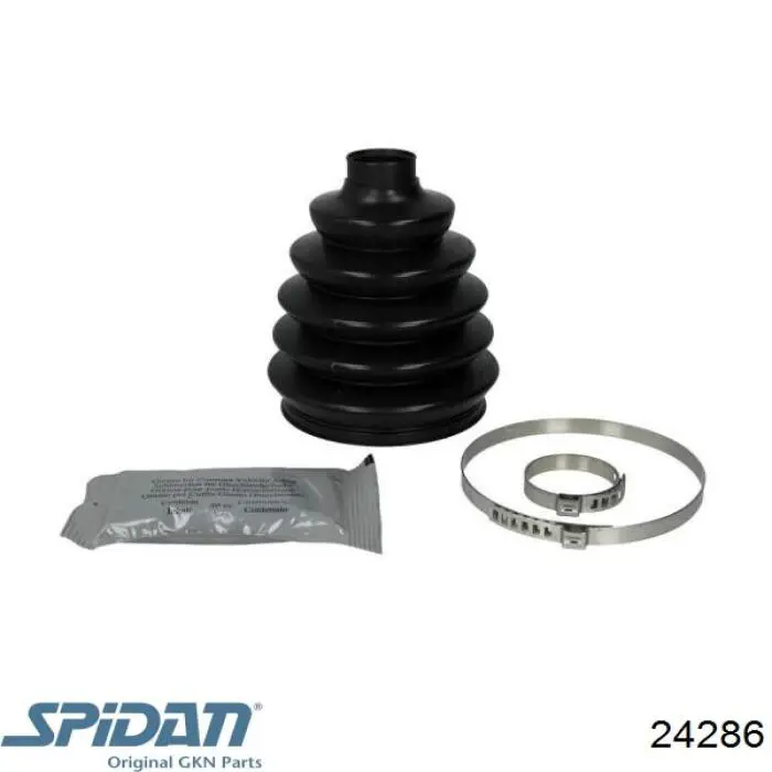 Bota de proteção externa de junta homocinética do semieixo dianteiro GKN-Spidan 24286 preço, a partir de 14,96 USD