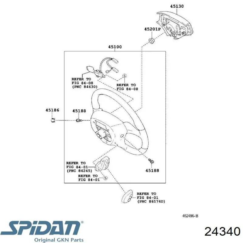 Bota de proteção externa de junta homocinética do semieixo dianteiro GKN-Spidan 24340 preço, a partir de 9,93 USD