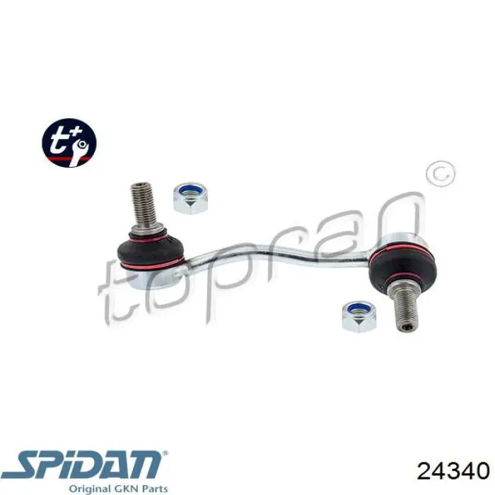 Compre 24340 GKN-Spidan Bota de proteção externa de junta homocinética do semieixo dianteiro