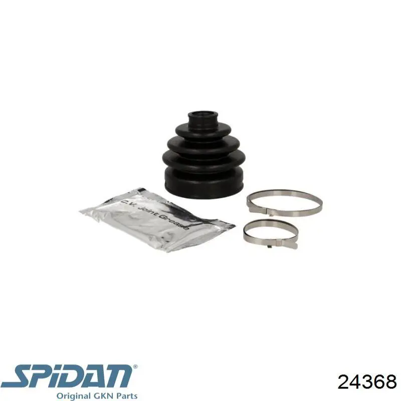 Compre 24368 GKN-Spidan Bota de proteção externa de junta homocinética do semieixo dianteiro