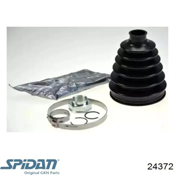 Bota de proteção externa de junta homocinética do semieixo dianteiro GKN-Spidan 24372 preço, a partir de 14,73 USD