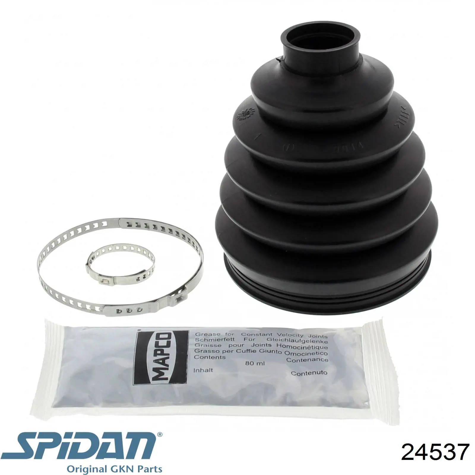 Compre 24537 GKN-Spidan Bota de proteção externa de junta homocinética do semieixo dianteiro