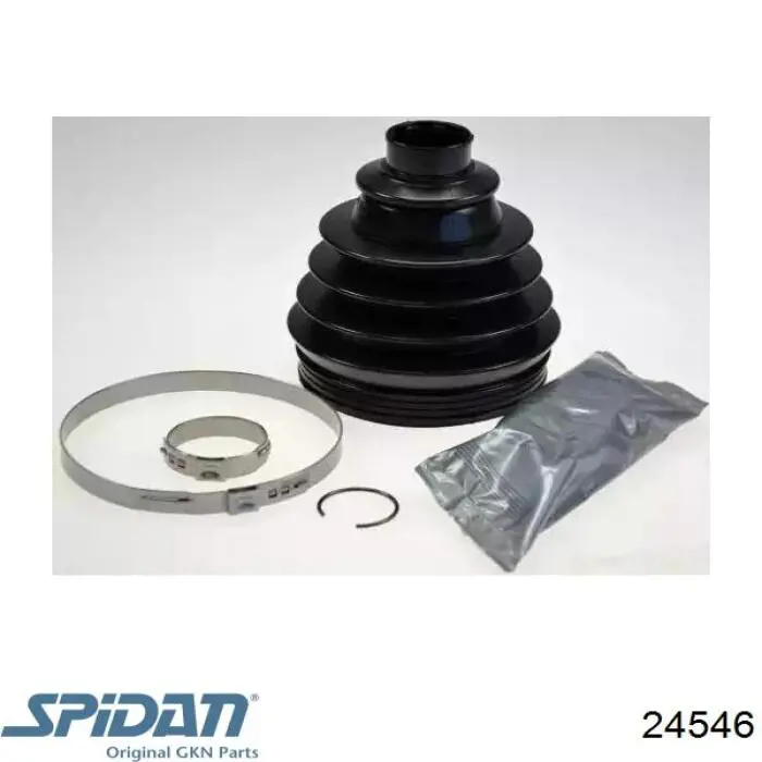 Bota de proteção externa de junta homocinética do semieixo dianteiro GKN-Spidan 24546 preço, a partir de 11,54 USD