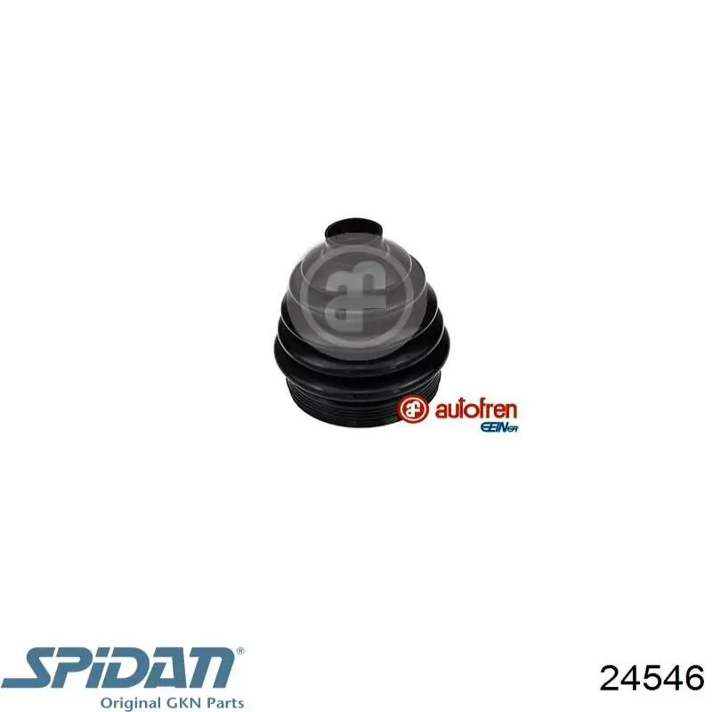 Compre 24546 GKN-Spidan Bota de proteção externa de junta homocinética do semieixo dianteiro