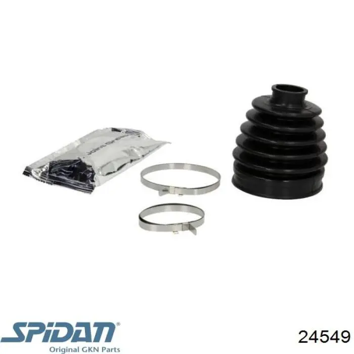 Compre 24549 GKN-Spidan Bota de proteção externa de junta homocinética do semieixo dianteiro