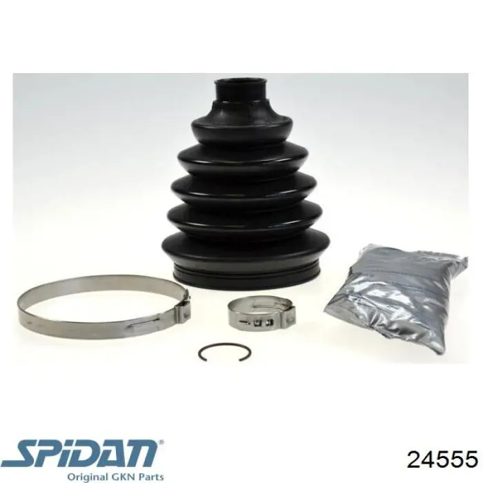 Bota de proteção externa de junta homocinética do semieixo dianteiro 304828 GKN-Spidan