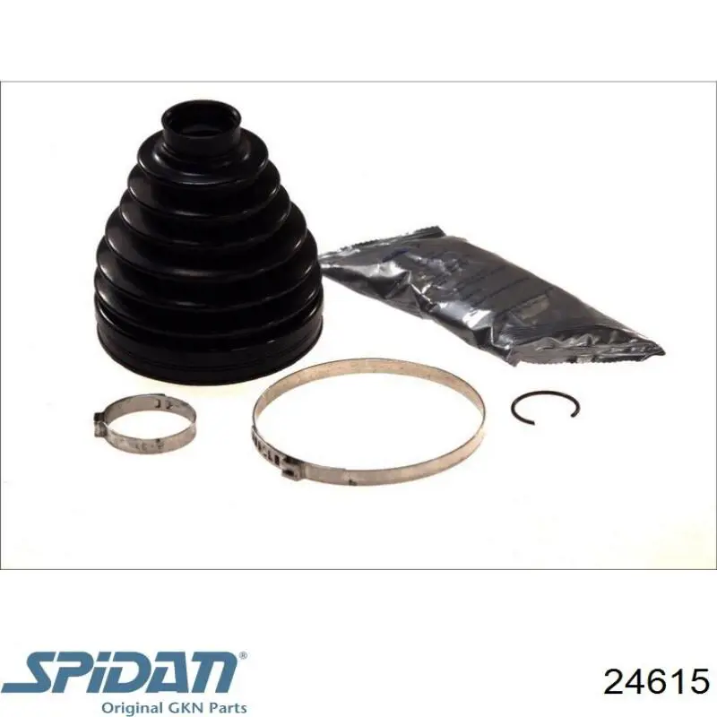 Bota de proteção externa de junta homocinética do semieixo dianteiro GKN-Spidan 24615 preço, a partir de 9,90 USD
