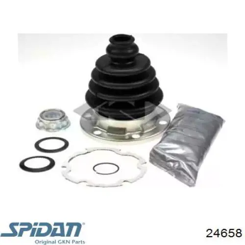 Bota de proteção interna de junta homocinética do semieixo dianteiro GKN-Spidan 24658 preço, a partir de 20,04 USD