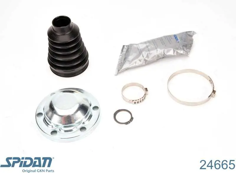Bota de proteção interna de junta homocinética do semieixo dianteiro GKN-Spidan 24665 preço, a partir de 20,79 USD