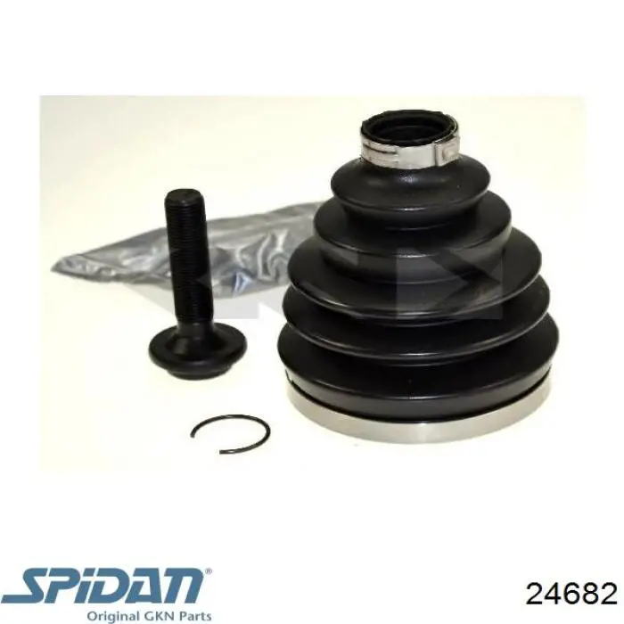 Bota de proteção externa de junta homocinética do semieixo dianteiro GKN-Spidan 24682 preço, a partir de 30,86 USD