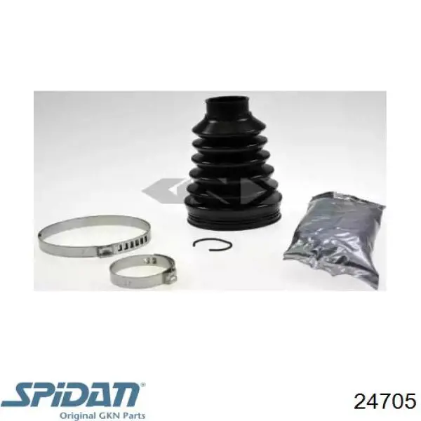 Bota de proteção interna de junta homocinética do semieixo dianteiro GKN-Spidan 24705 preço, a partir de 32,65 USD
