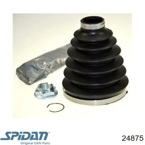 Bota de proteção externa de junta homocinética do semieixo dianteiro GKN-Spidan 24875 preço, a partir de 13,77 USD