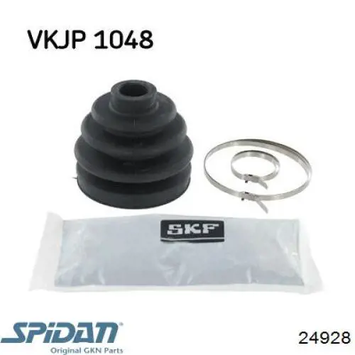 Bota de proteção externa de junta homocinética do semieixo dianteiro GKN-Spidan 24928 preço, a partir de 21,01 USD