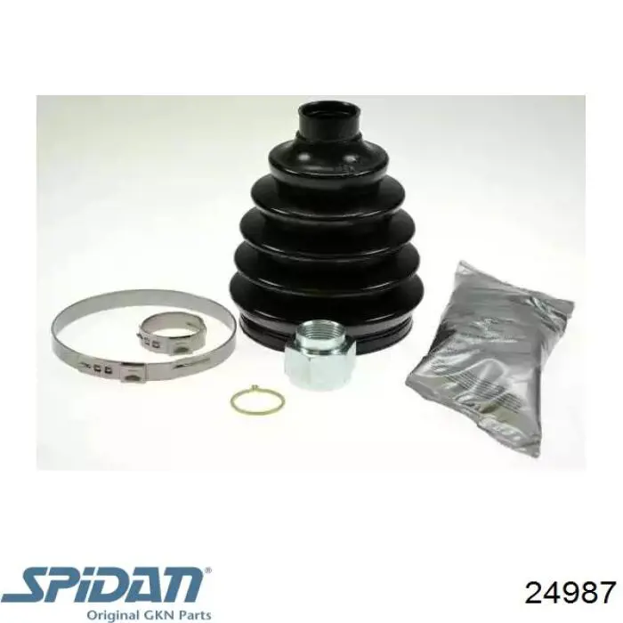 Bota de proteção externa de junta homocinética do semieixo dianteiro GKN-Spidan 24987 preço, a partir de 17,20 USD