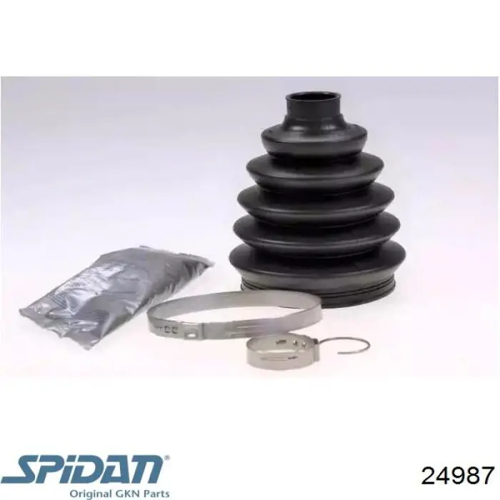 Compre 24987 GKN-Spidan Bota de proteção externa de junta homocinética do semieixo dianteiro