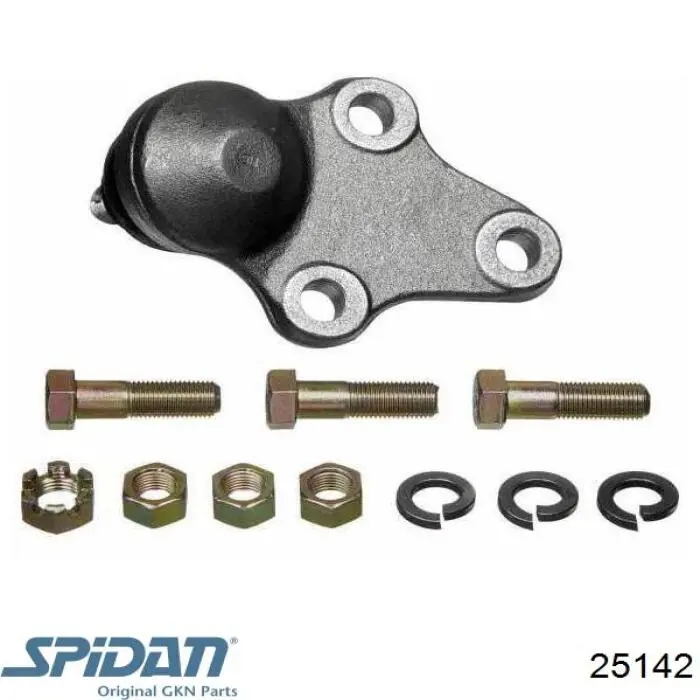 Compre 25142 GKN-Spidan Bota de proteção externa de junta homocinética do semieixo dianteiro