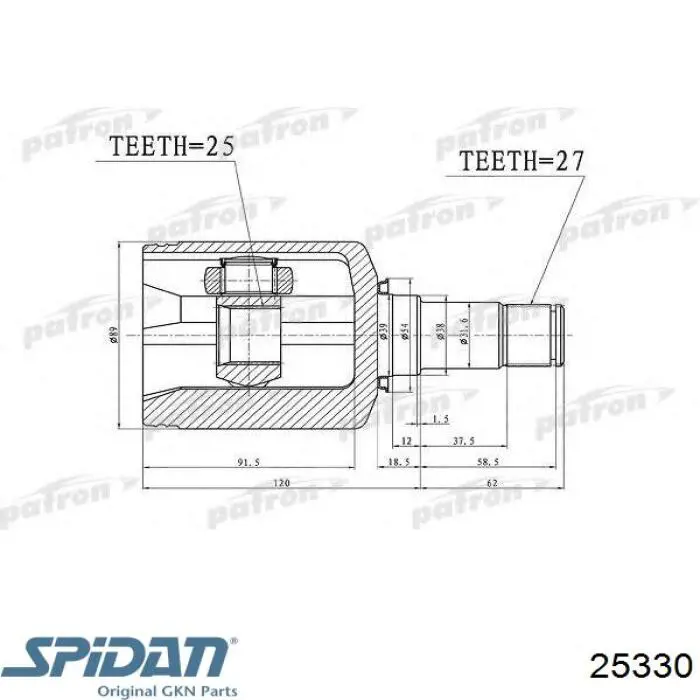 Compre TDS0073 Magneti Marelli Semieixo (acionador) dianteiro esquerdo