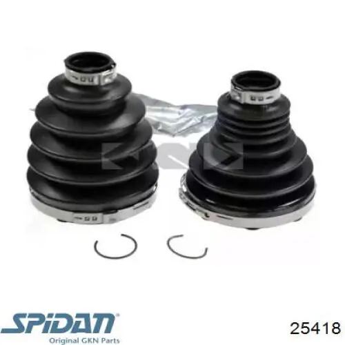 Bota de proteção externa de junta homocinética do semieixo dianteiro GKN-Spidan 25418 preço, a partir de 27,01 USD
